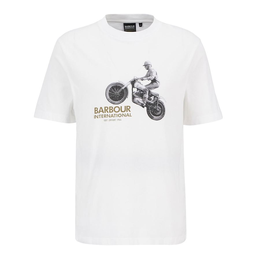 Jump Archive Graphic t-shirt da uomo Barbour International | MTS1432WH11